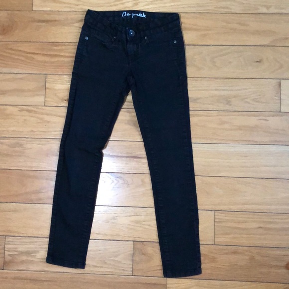 Aeropostale Denim - Black Aeropostale Lola Jegging Size 000 Short Aeropostale Denim - Black Aeropostale Lola Jegging Size 000 Short
